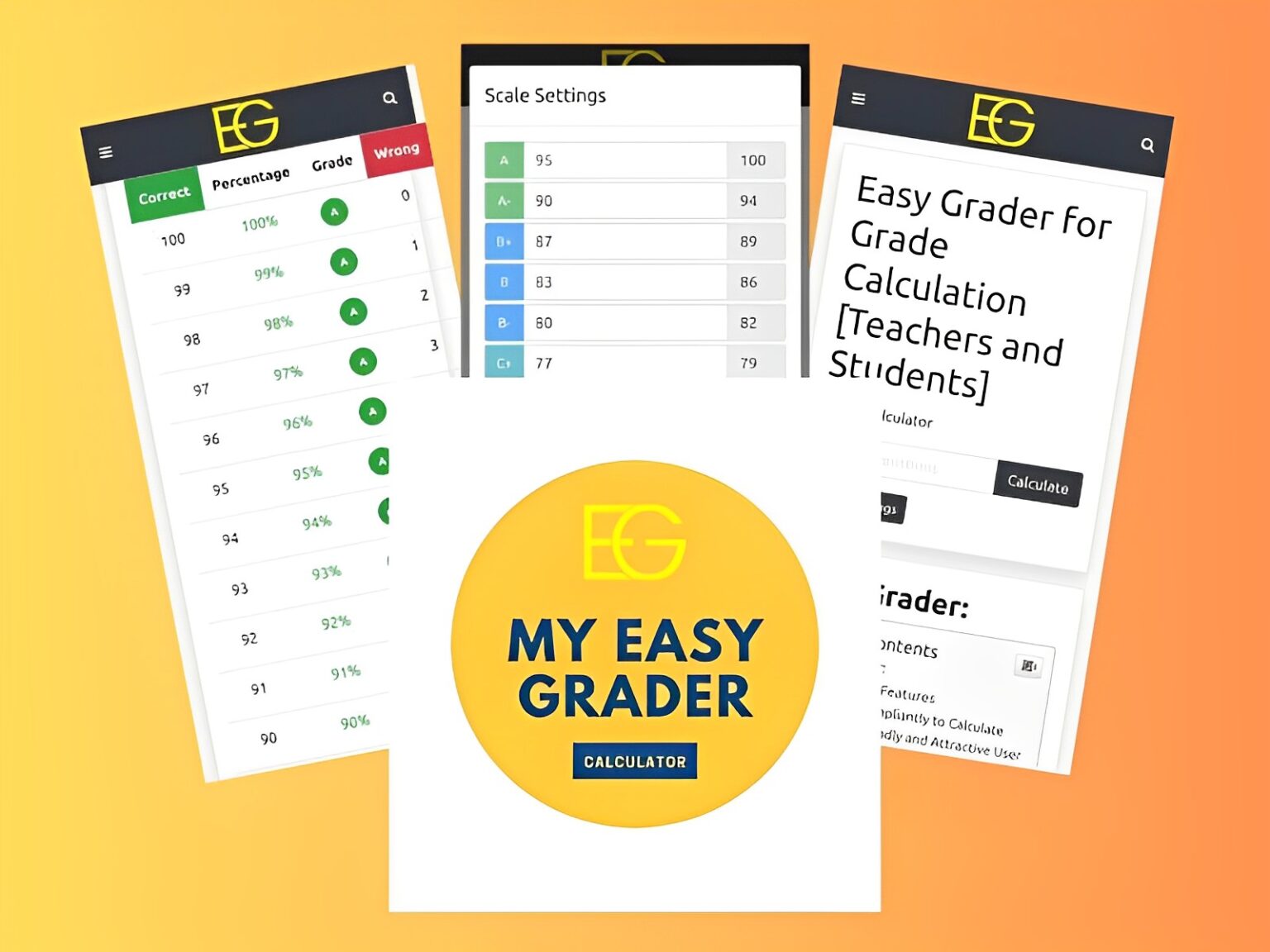 My Easy Grader Calculator For Teachers - Streamlined Grading Tool