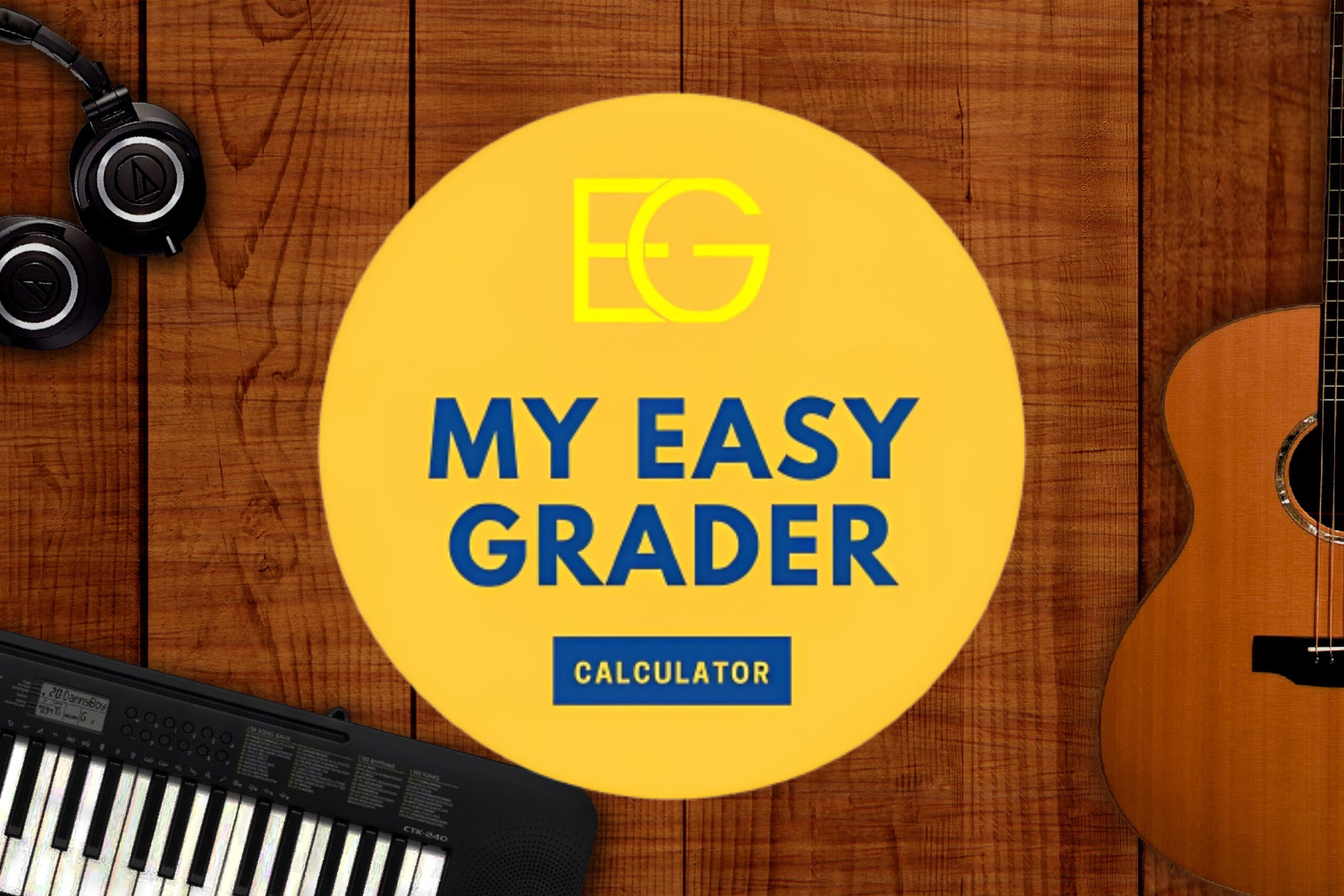 My Easy Grader Calculator for Grading Music